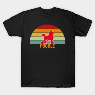 Poodle Vintage Silhouette T-Shirt